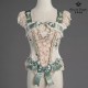 Classical Puppets Gateau de Antoinette Honey Layer Cake And Green Pea Corset Top and Skirt(Limited Pre-Order/2 Colours/Full Payment Without Shipping)